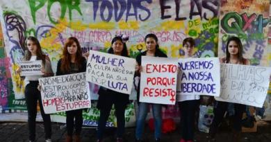 Cresce percentual de mulheres que relatam medo de ser estupradas