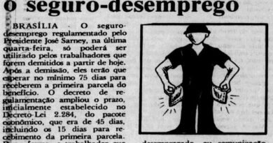Brasil só conseguiu implantar seguro-desemprego há 40 anos, após fim da ditadura