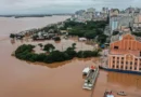 Rio Guaíba se aproxima da cota de alerta em Porto Alegre
